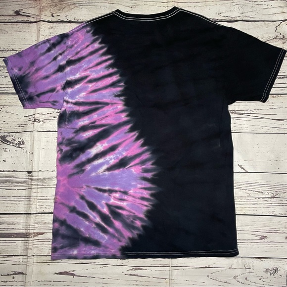 New! Betty Boop Tie Dye Shirt Distressed Vintage Inspired Graphic T-Shirt Top - Picture 4 of 4